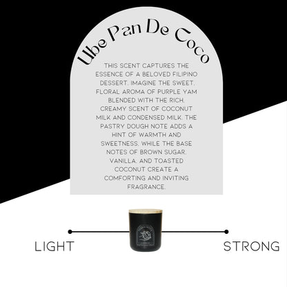 Ube Pan de Coco Candle Refill (12 oz)
