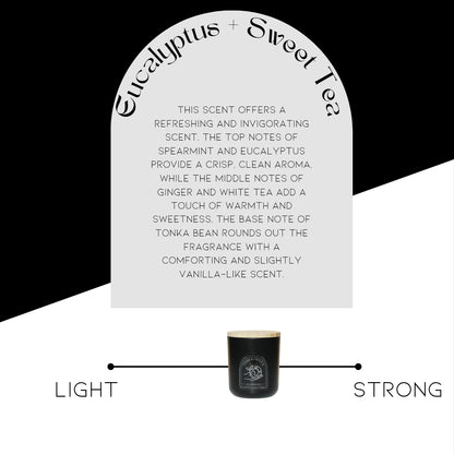 Eucalyptus + Sweet Tea Candle Refill (12 oz)