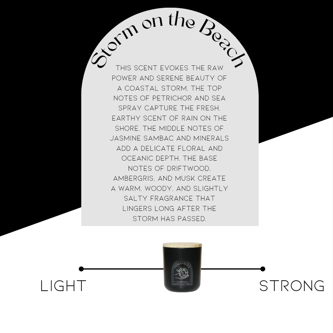 Storm on the Beach Candle Refill (12 oz)