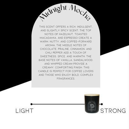 Midnight Mocha Candle Refill (12 oz)