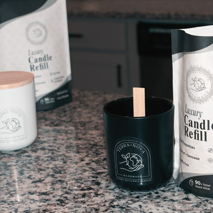 The Black Dahlia Candle Refill (12 oz)