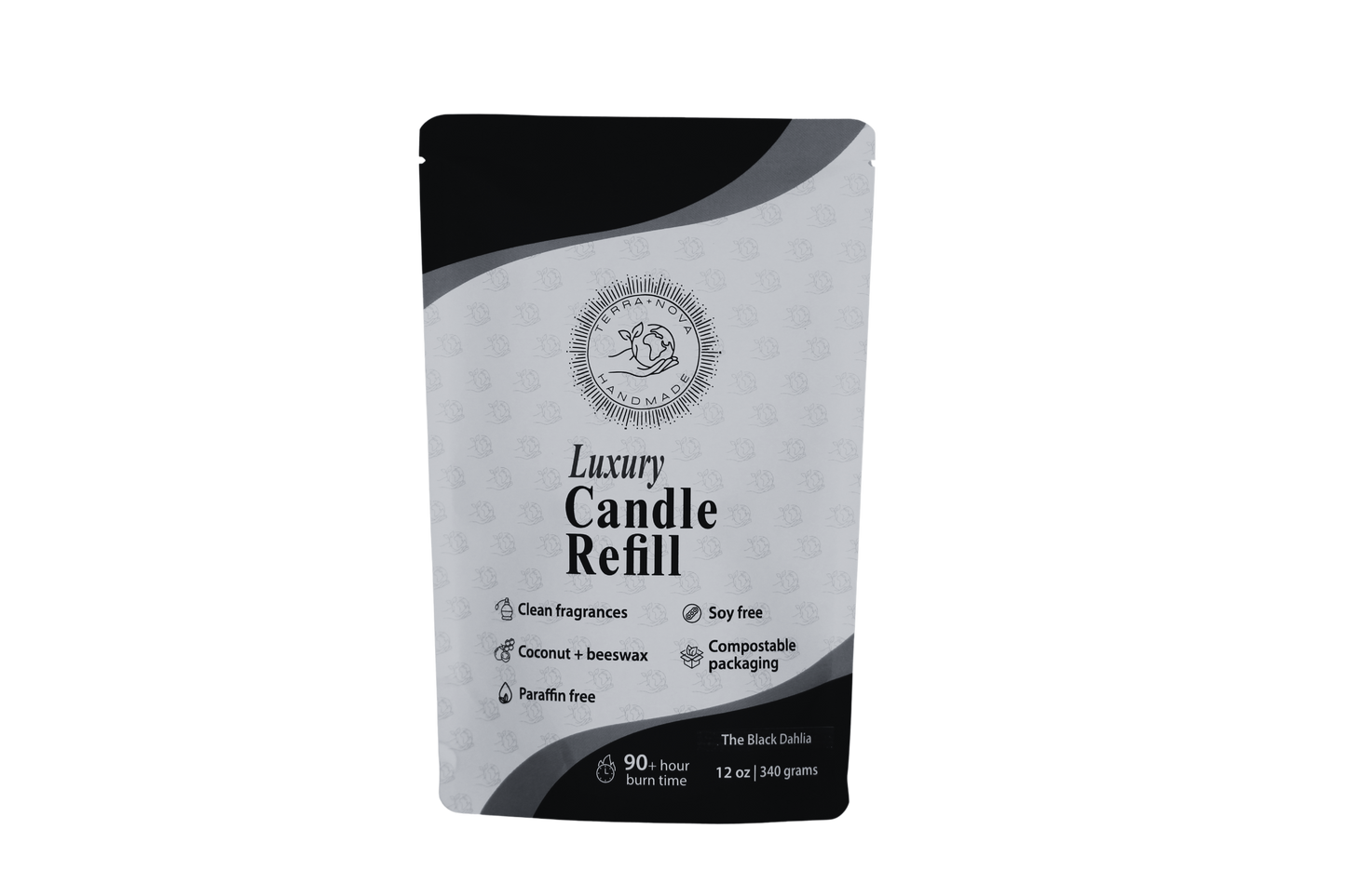 The Black Dahlia Candle Refill (12 oz)
