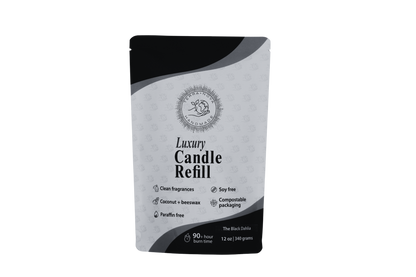 The Black Dahlia Candle Refill (12 oz)