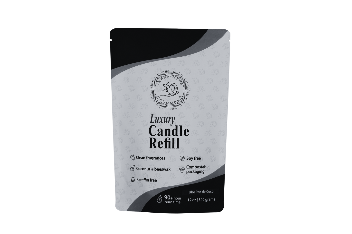Ube Pan de Coco Candle Refill (12 oz)